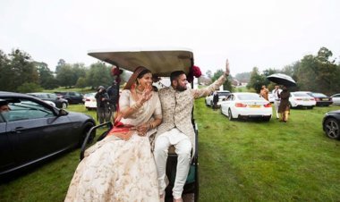 Indian-Origin Couple's Drive-In Wedding To Bypass Covid Guest Limit Rule In UK