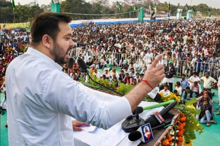 Nitish Kumar Was MIA When Migrants Walked Home: Tejashwi Yadav At Rally