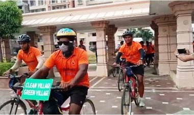 BSF की काश्मीर से दांडी तक कि सायकल यात्रा पहोंची वड़ोदरा शहर