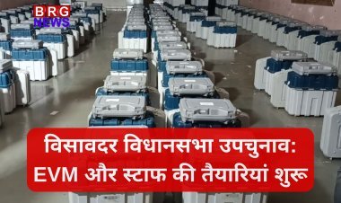 विसावदर उपचुनाव की तैयारियां शुरू: 294 मतदान केंद्र, 3000 से अधिक स्टाफ तैनात