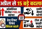 बजट बिगाड़ेंगी नई दरें ! क्या आप जानते हैं आज से क्या-क्या महंगा हुआ ?