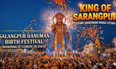 4 फीट ऊंची भव्य प्रतिमा और 1 लाख गुब्बारों की बौछार, हनुमान जयंती पर ऐसा है हमारे कष्टभंजन का दरबार !