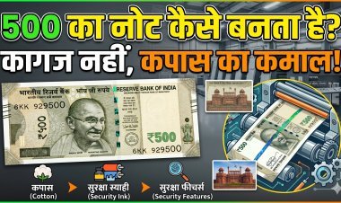 500 का नोट: सिर्फ पैसा नहीं, तकनीक का कमाल !