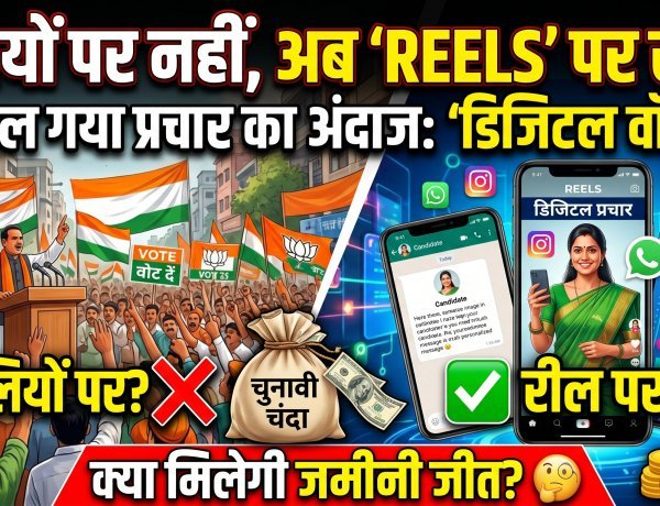 रैलियों की भीड़ से ज्यादा अब रील के व्यूज़ पर भरोसा;बदल गया है गुजरात का चुनाव !