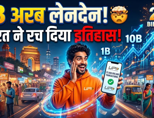 'कैश' का खेल खत्म; UPI ने तोड़े दुनिया के सारे रिकॉर्ड !