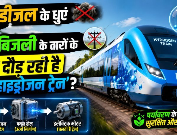 बिना धुएं, बिना तार... जानिए कैसे काम करती है हाइड्रोजन ट्रेन ?