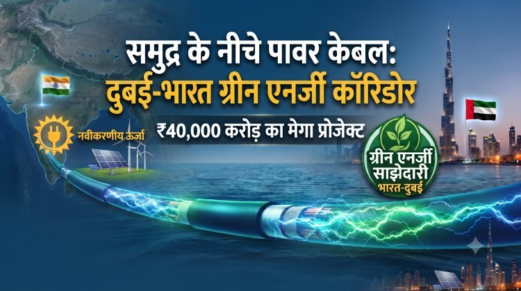 अब दुबई से आएगी बिजली; भारत की नई ऊर्जा क्रांति की ओर एक कदम...