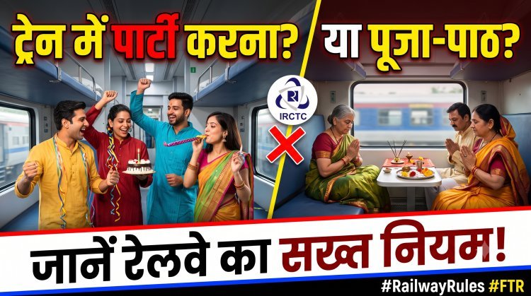 चलती ट्रेन में ‘सुहागरात’ के बाद अब पूजा-पाठ;जानिए पूरी ट्रेन या डिब्बा बुक करने का सही तरीका !
