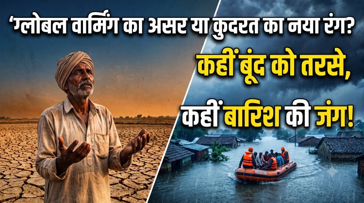 15 राज्यों में सूखा, कहीं मूसलाधार पानी...