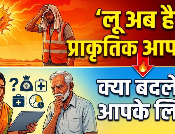 भारत में अब 'लू' (Heatwave) को मिला प्राकृतिक आपदा का दर्जा !