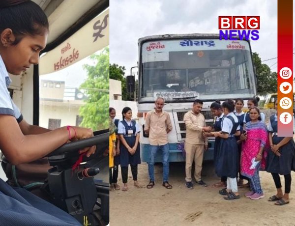 ST बस कर्मचारियों को स्कूली छात्राओं ने बांधी राखी, देखें जनसेवा और सम्मान की यह अनोखी तस्वीर | Rakshabandhan 2026
