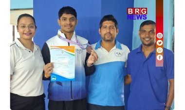 52nd Junior National Aquatics: Vadodara Swimmer Madhav Daudiya Wins Bronze Medal